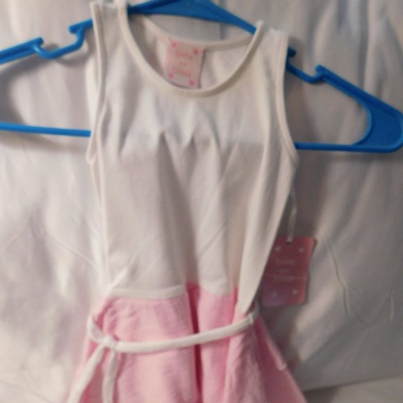 Dolls and Divas Pink Gauze Dress NEW - Picture 1 of 4